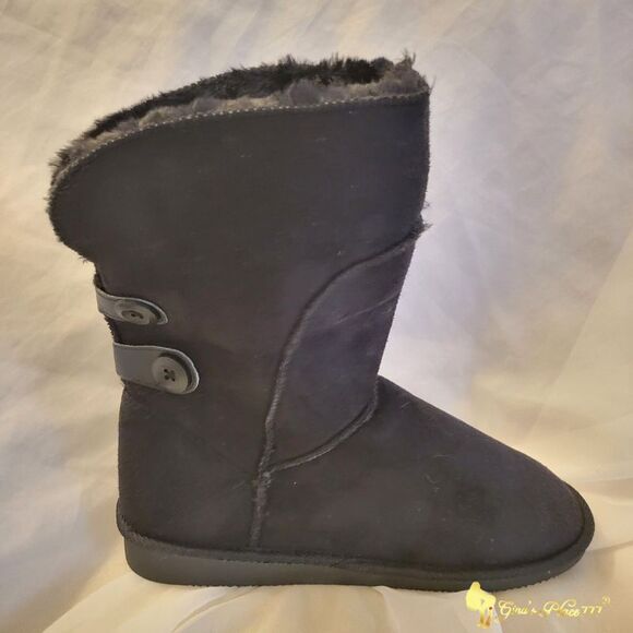 🖤 Brand New Women's Black Arnina Cozy Faux Fur Winter Boots Size 6.5, 7 - Picture 6 of 16